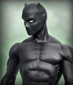 Diamond Select Toys Clayburn Moore Black Panther Premiere 10