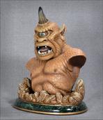 Cyclops Bust sculpted by Mick Wood 2