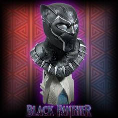 Diamond Select Toys Legends in 3-D Black Panther Bust sculpted by Rocco Tartamella and painted by Jim Rowell