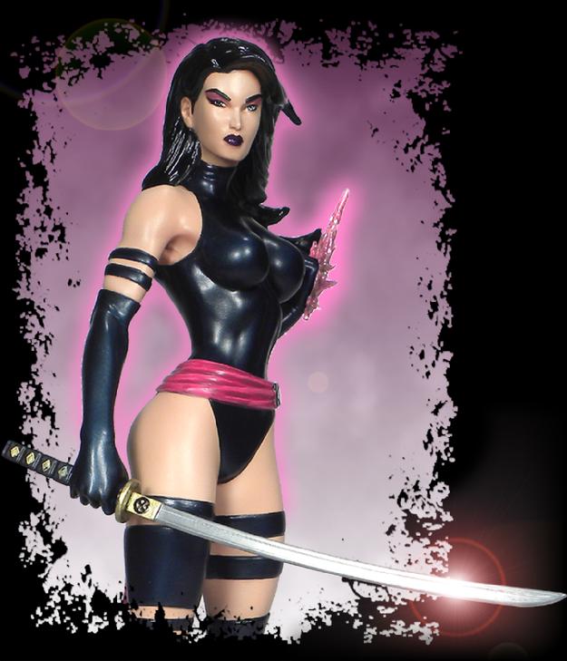 PSYLOCKE STATUE