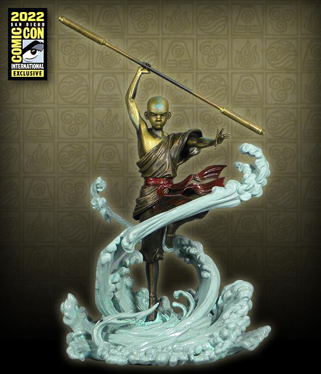 Avatar The Last Airbender Gallery Aang SDCC 2022 Exclusive Figure 1