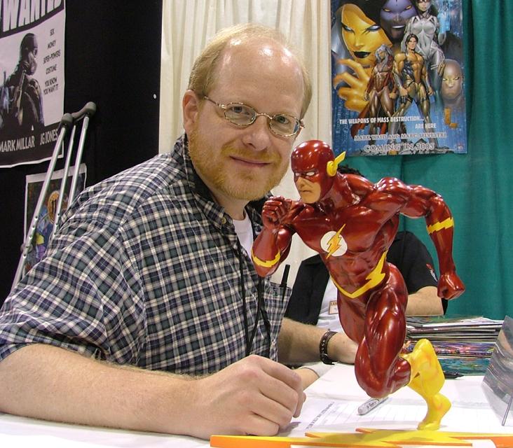 Award winning comic book writer, Mark Waid